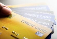 Multiple credit cards.